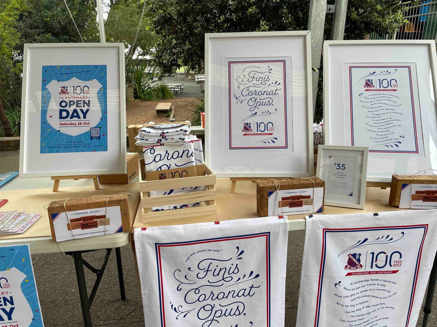 Centenary Tea Towel Set of 2