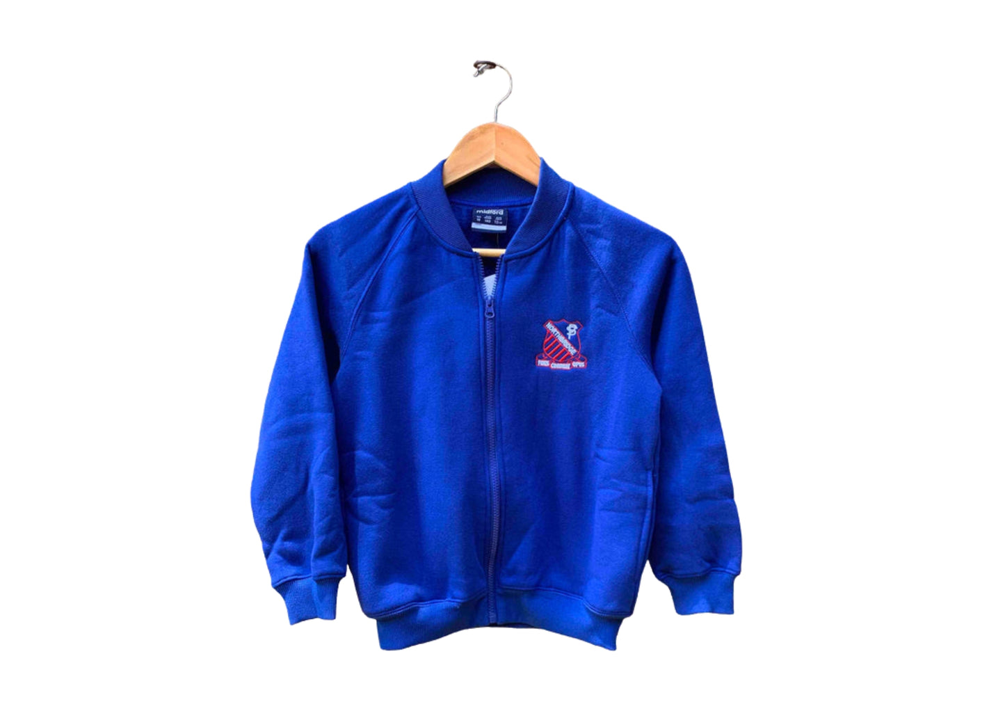 Royal Blue Zip Jacket