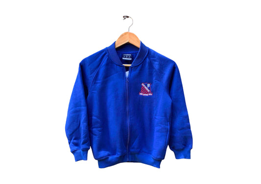 Royal Blue Zip Jacket